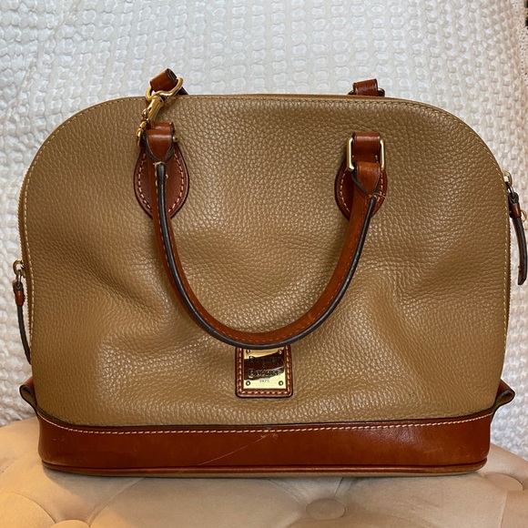 Dooney & Bourke Pebble Grain Domed Satchel - Picture 1 of 4